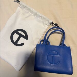 Telfar Women's Blue Handbag Small